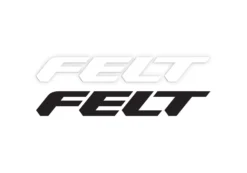 Felt Bicycles DECAL LOGO 6" (WHITE)