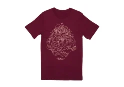 Felt Bicycles Fondo Maroon T-Shirt | Men's