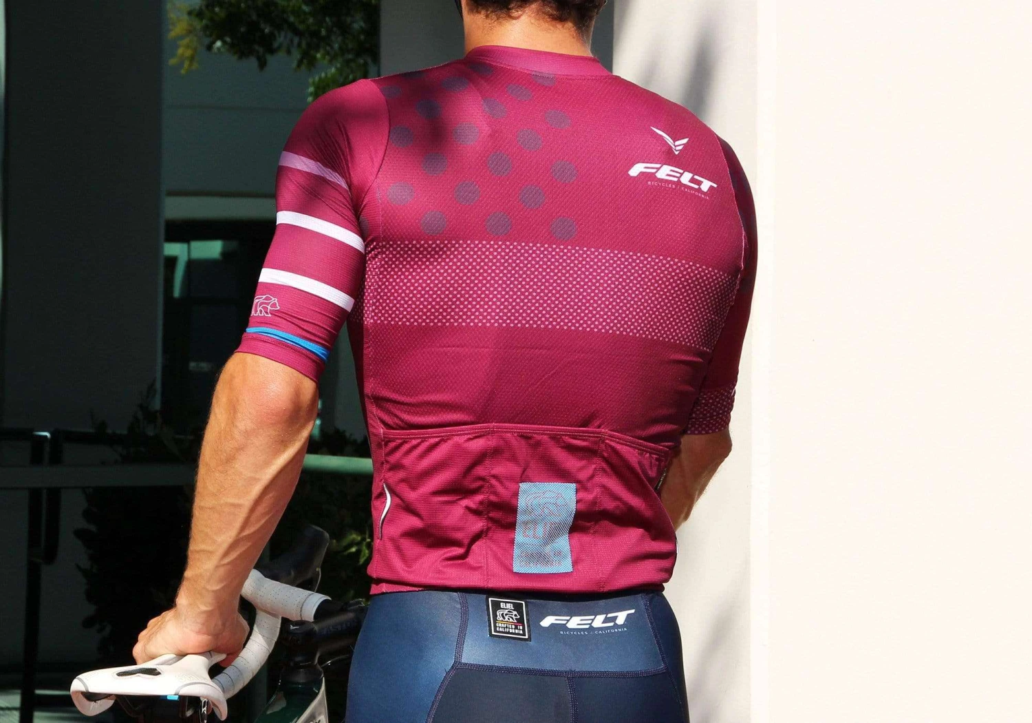 Felt Bicycles Felt Short-Sleeve Jersey Wine | Men's - Image 4